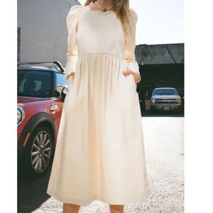 Lisa Says Gah Maddie Midi Dress Long Sleeve